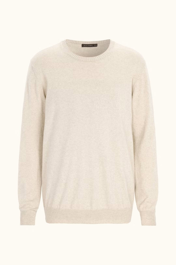 Valter Roundneck - 421 Light Camel Beige