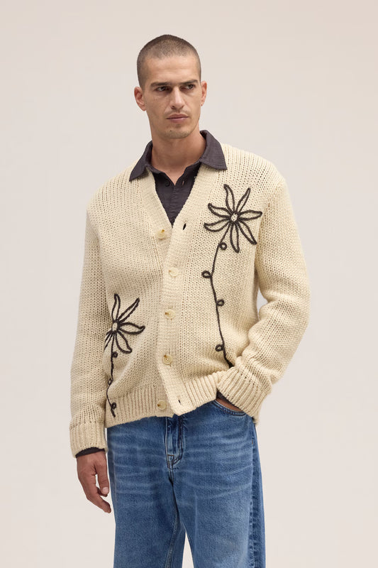 Mika flower 6620 - 020 Ecru