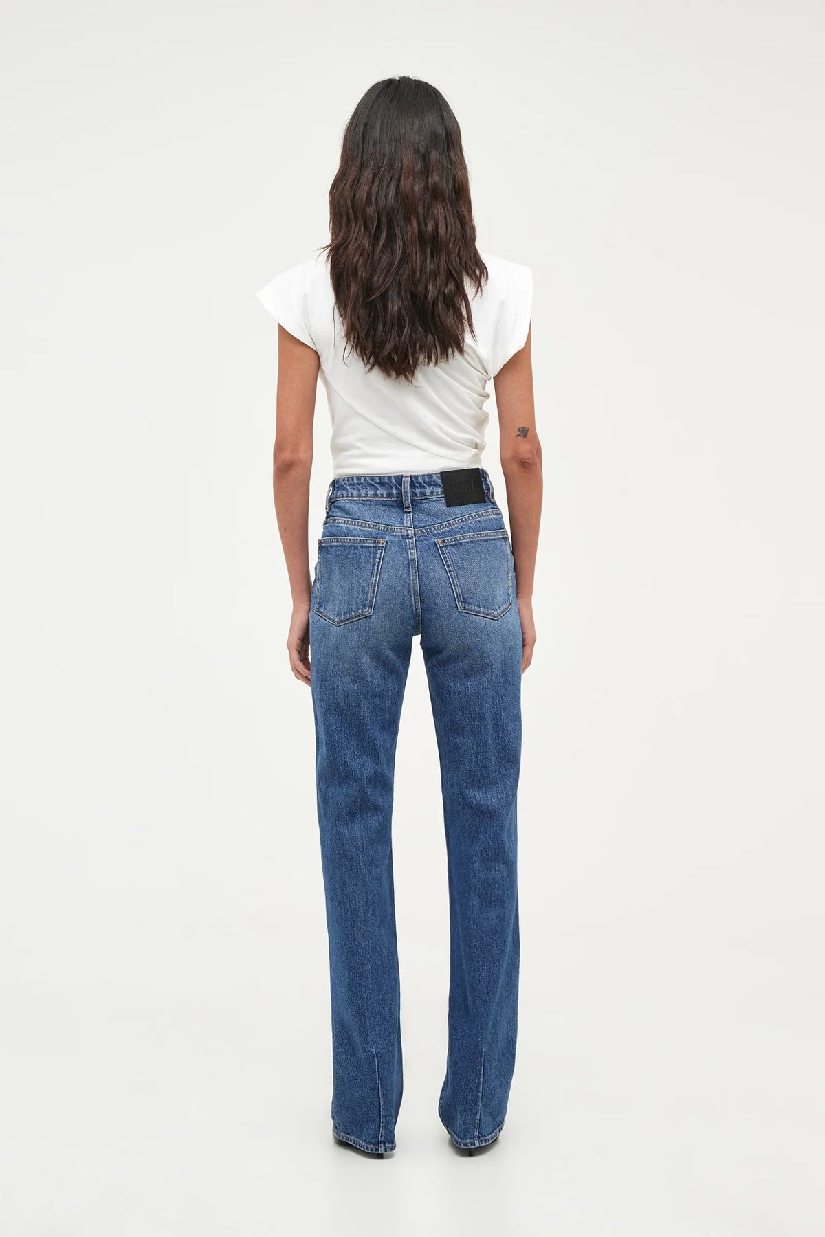 Freja Straight Alexa - Mid Vintage Indigo