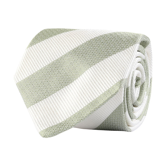 Classic Tie - 501 Green melange