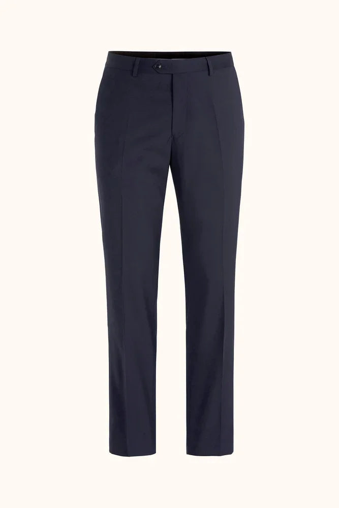 Oscar Jacobson Dandy Trousers 8515 Bas mörkblå kostymbyxor herr