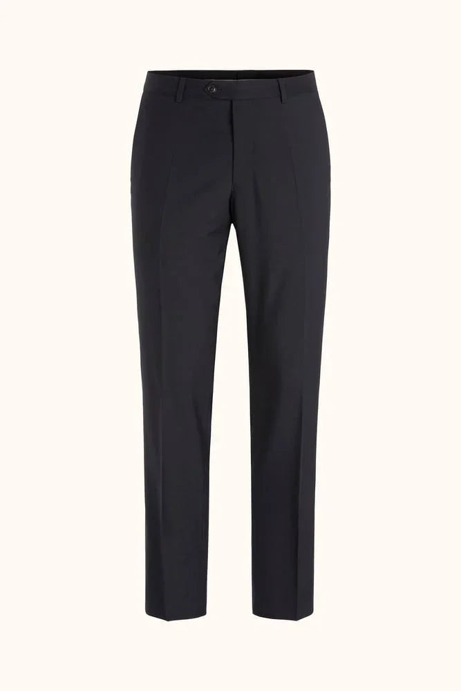Oscar Jacobson Dandy Trousers mörkblå kostymbyxor herr