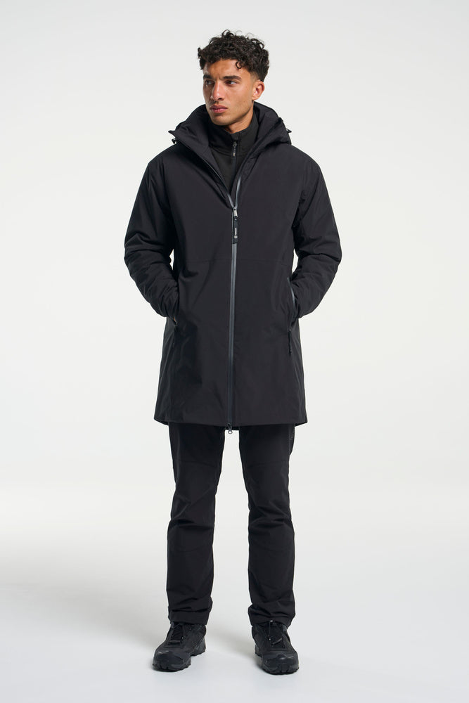Transit Coat Herr - Svart – baksida