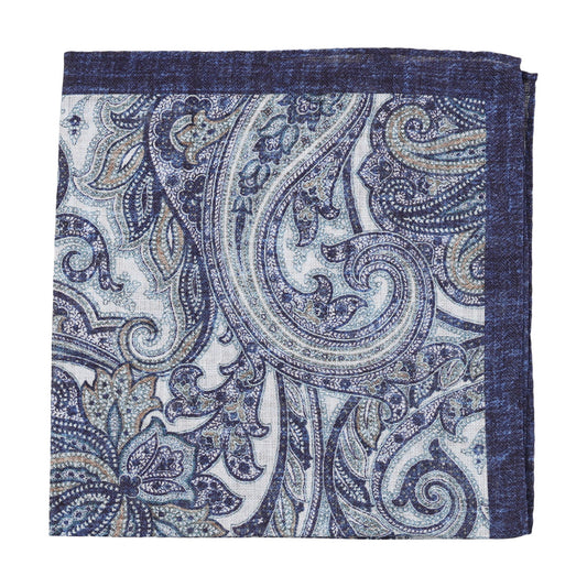 Pocket Square - 409 Navy