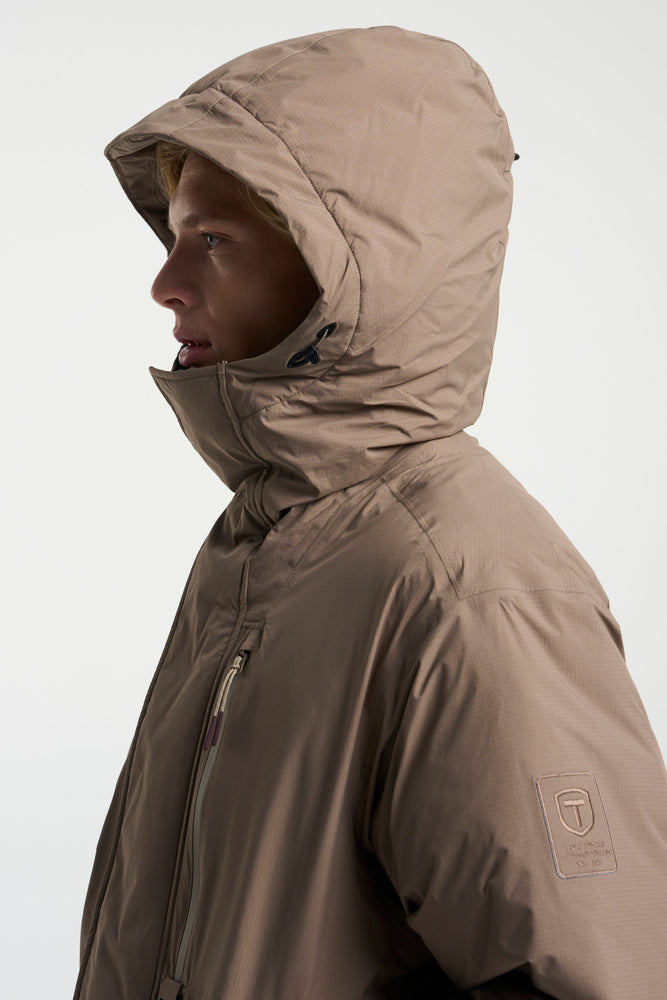 Kenun Parka Herr - Brun – detalj