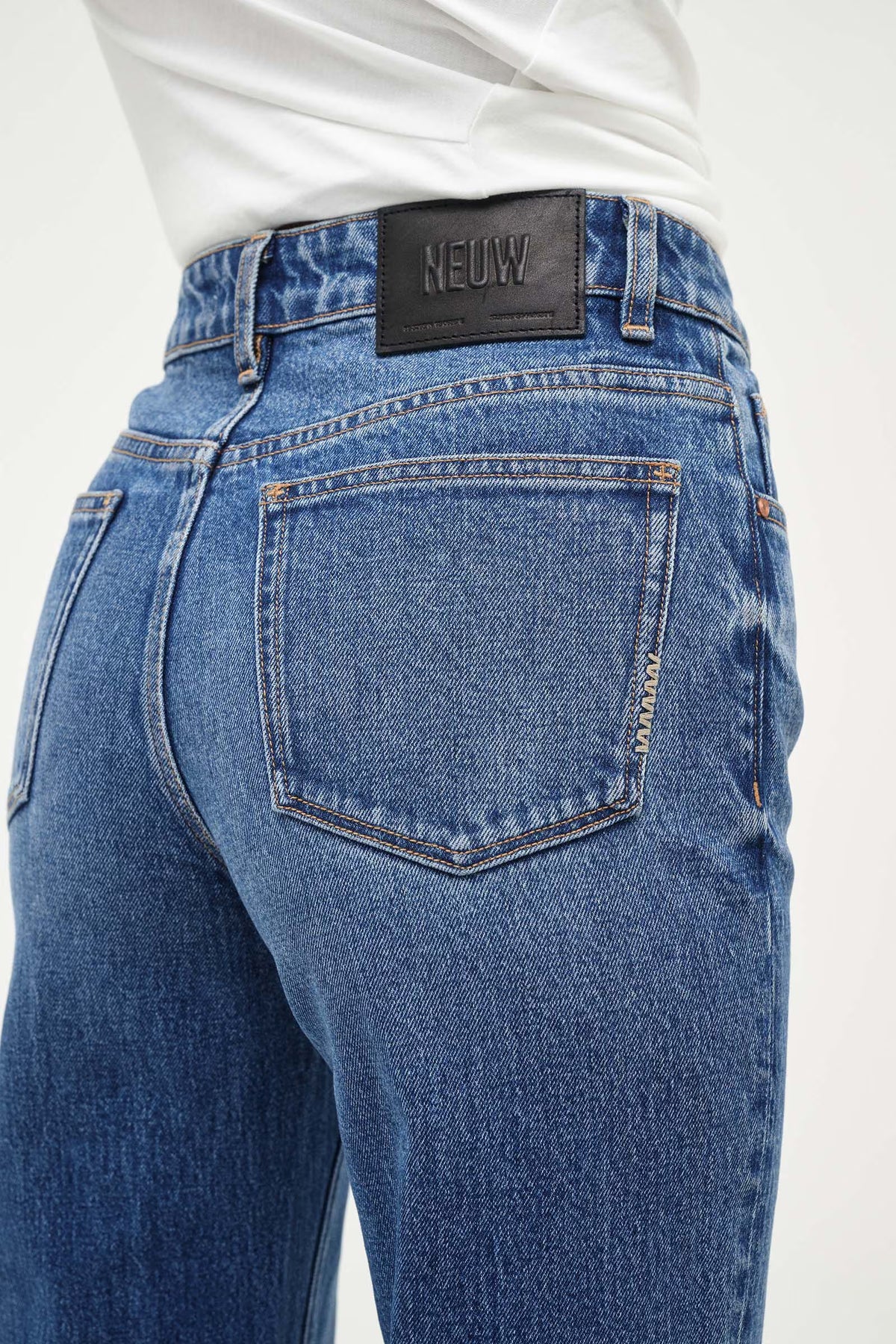 Freja Straight Alexa - Mid Vintage Indigo