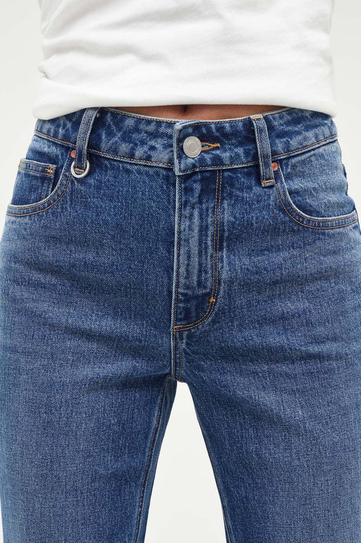 Freja Straight Alexa - Mid Vintage Indigo