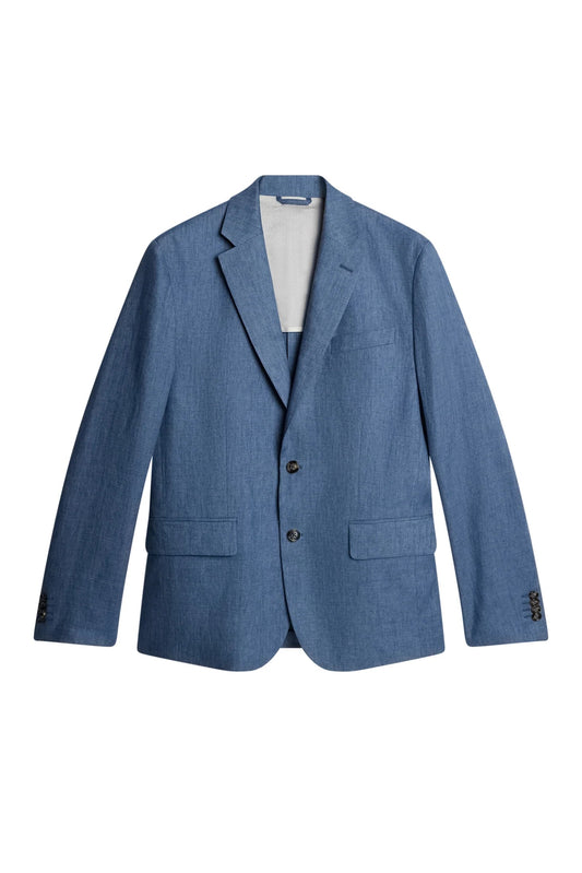 Elton U Super Linen Blazer - O539 Rain Washed