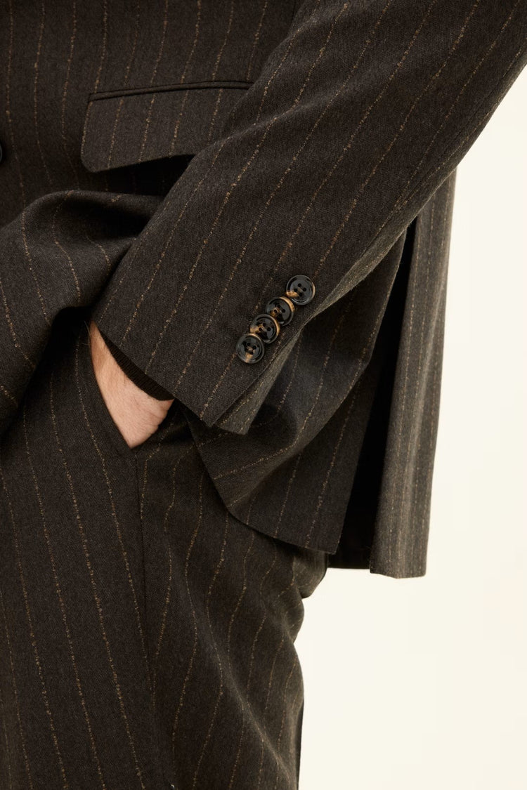 Farris Blazer - Slate Brown