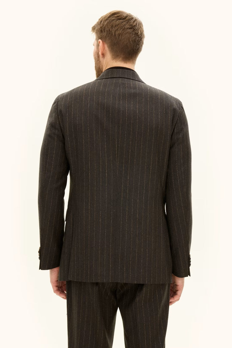Farris Blazer - Slate Brown