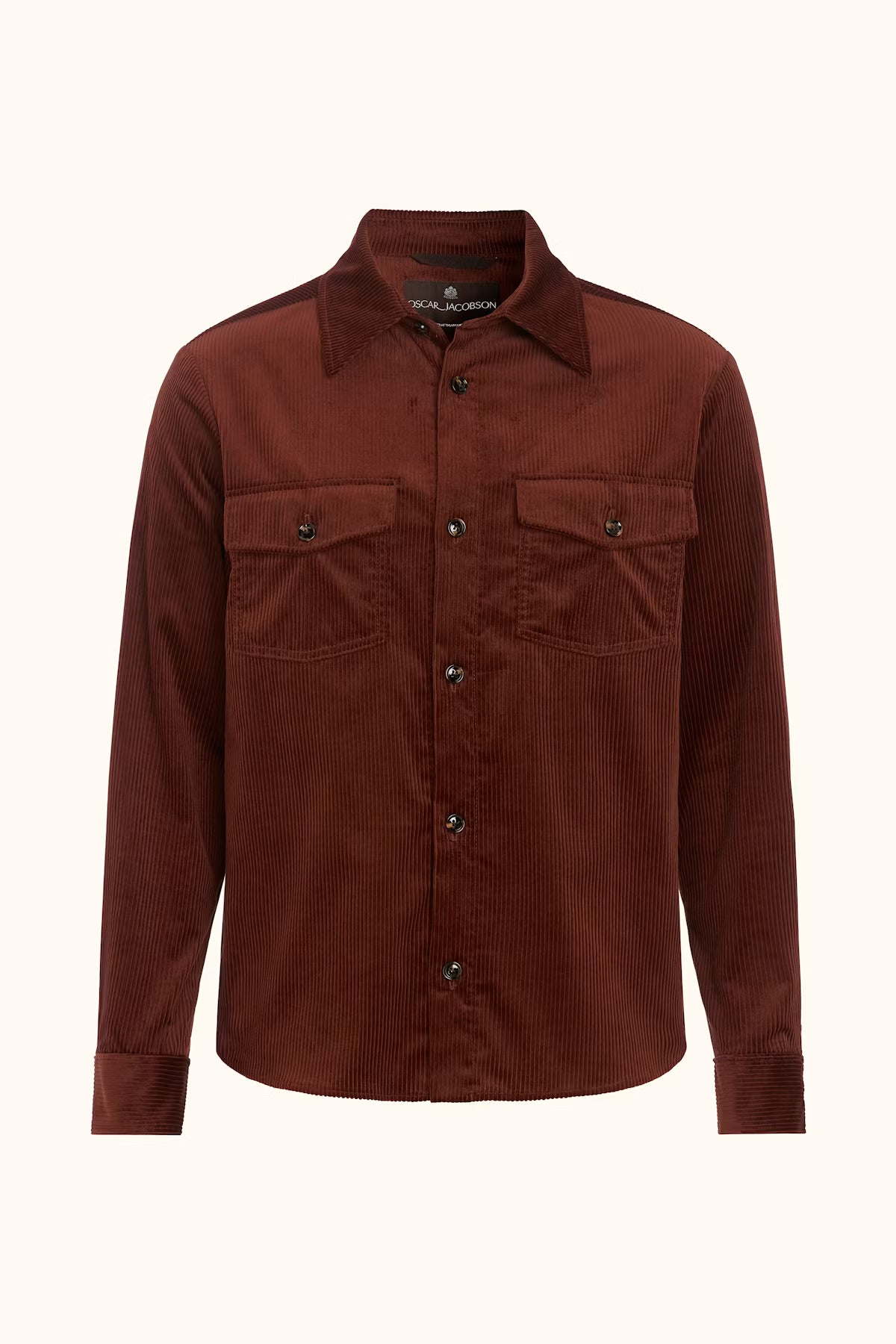 Magnus Shirt Jacket - 643 Orange Rust