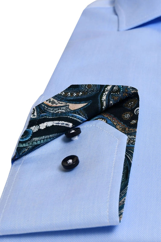 Skjorta Oscar of Sweden - 030 MULTI PLAIN 2