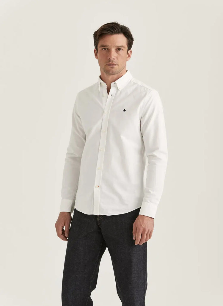 Oxford Button Down Shirt - 01 White