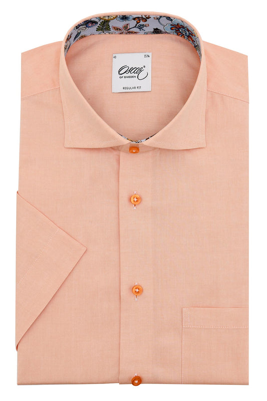 Skjorta Oscar of Sweden - 073 BANANA CREAM PLAIN