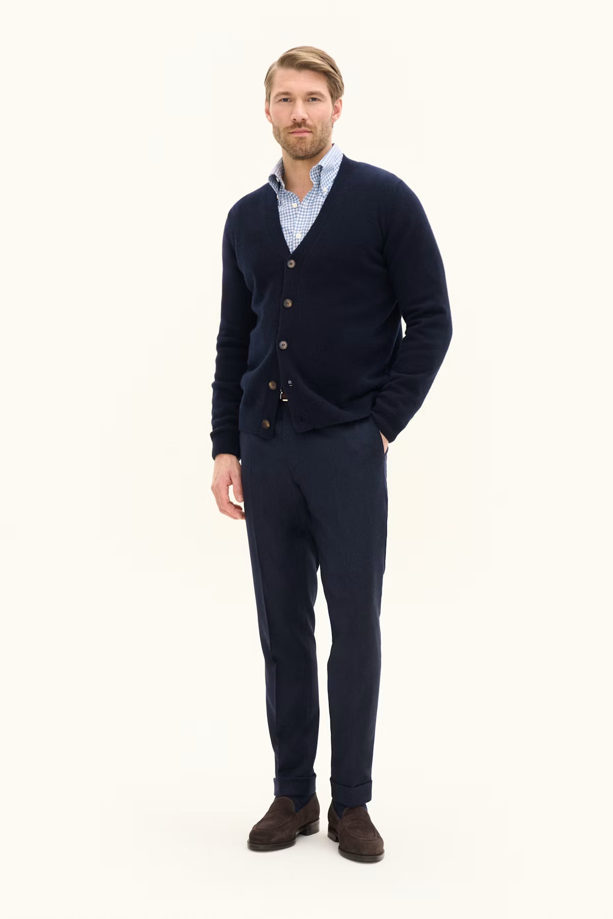Eduardo Cardigan - Navy