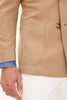 Farris Patch Soft Blazer - Light Camel Beige