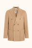 Farris Patch Soft Blazer - Light Camel Beige
