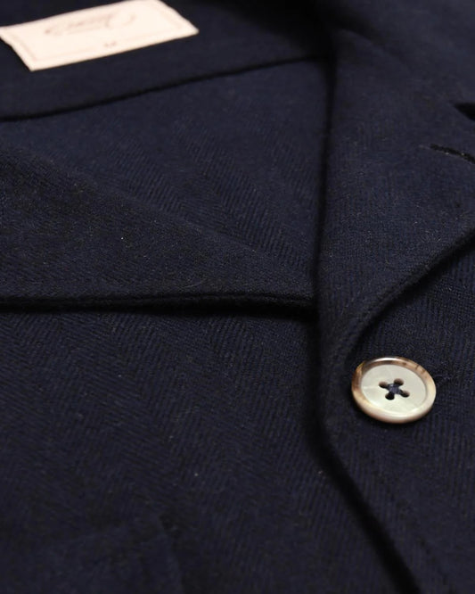 Skjorta Oscar of Sweden - 018 INDIGO BLUE PLAIN