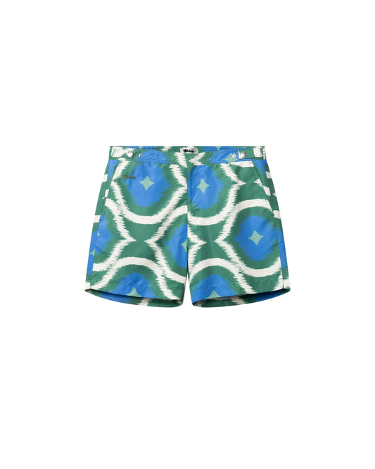 Marana Swim badshorts grön mönstrad herr