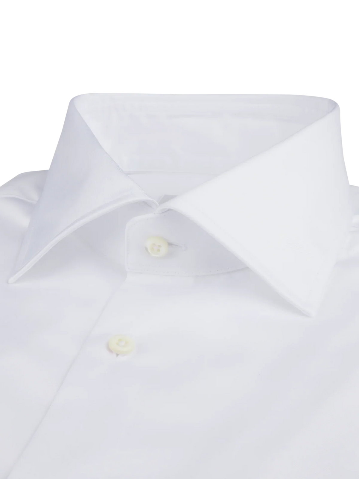 Twillskjorta Slimline, XL-ärmar - Vit – detalj krage