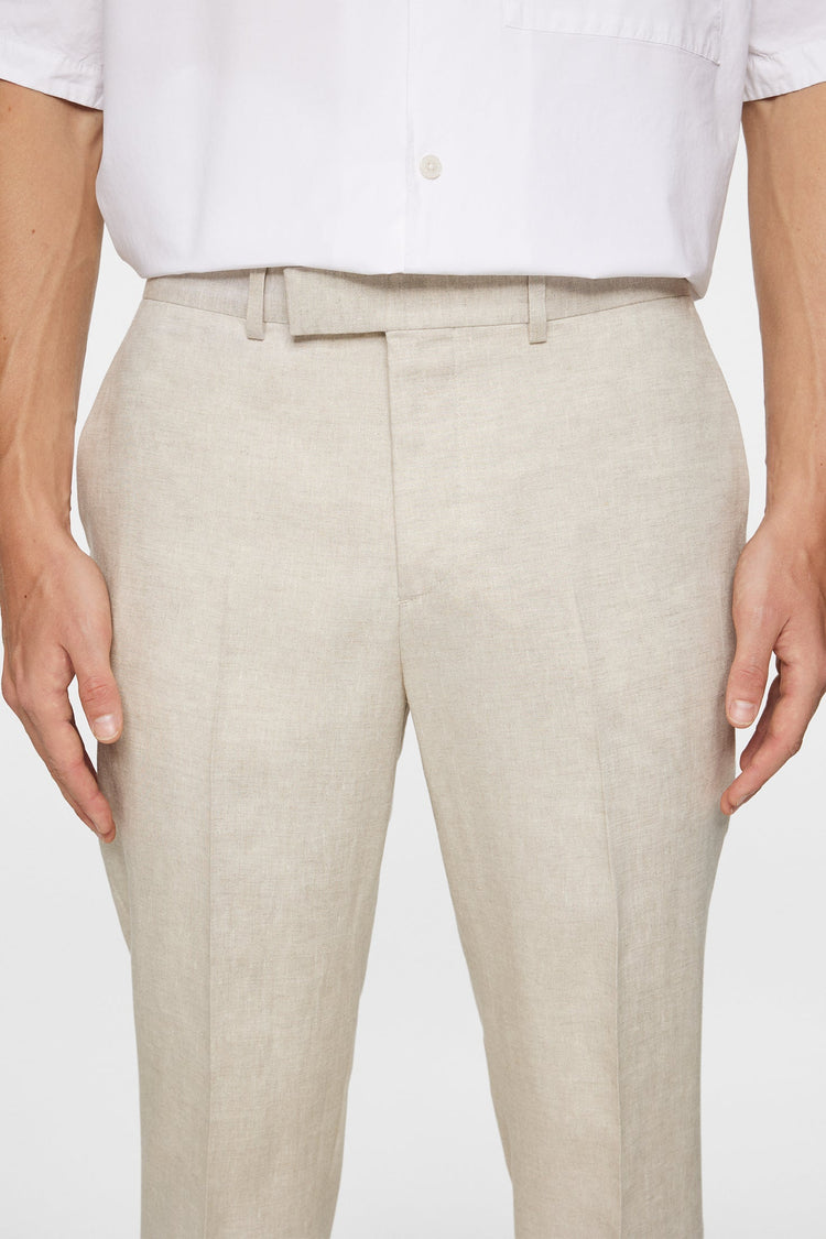 Grant Super Linen Pants - U029 Moonbeam