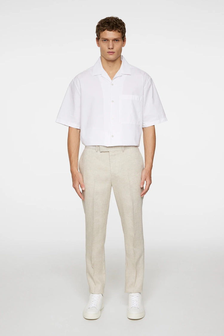 Grant Super Linen Pants - U029 Moonbeam