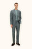 Dandy Trousers Linne - Balsam Green