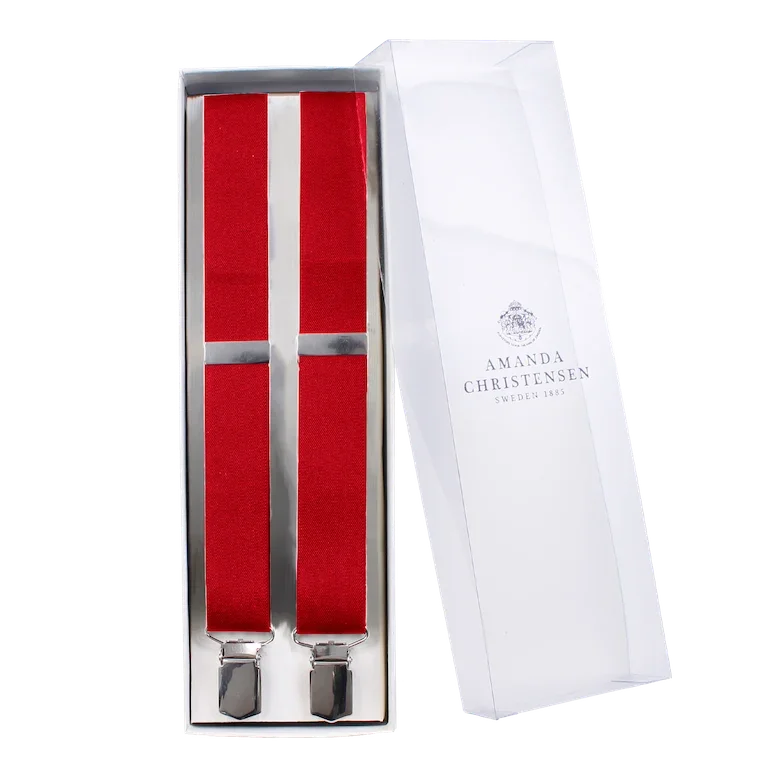 Braces Plain - 300 Red – bild 1