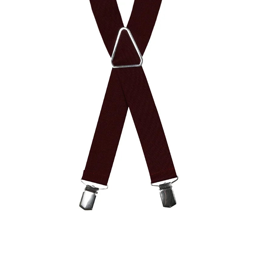 Braces Plain - 312 Wine red – bild 1