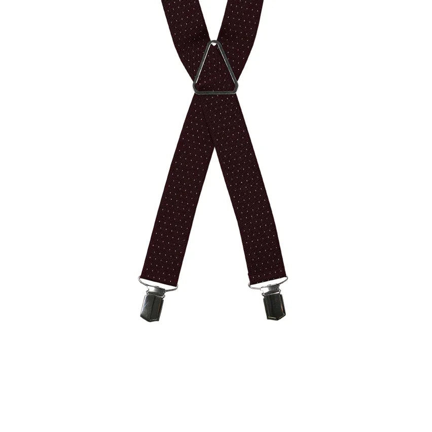 Braces Micro dot - 314 Bordeaux – bild 1