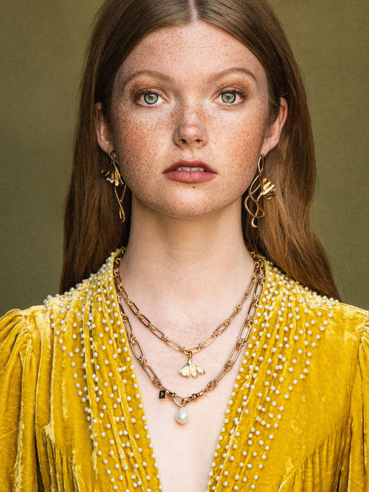 Yves necklace - Gold