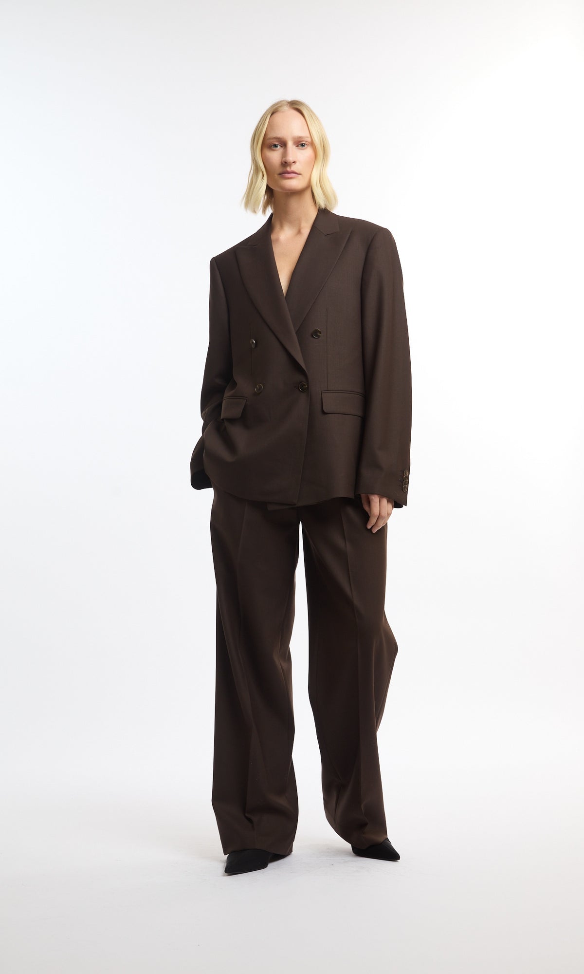 Ambre Blazer - Dark Brown – bild 1