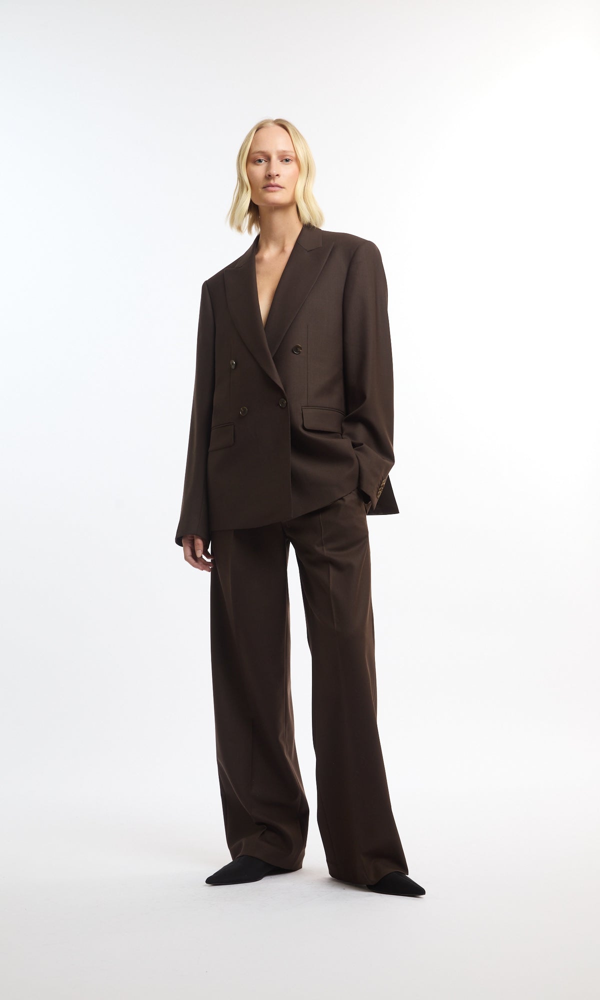 Ambre Blazer - Dark Brown – bild 3