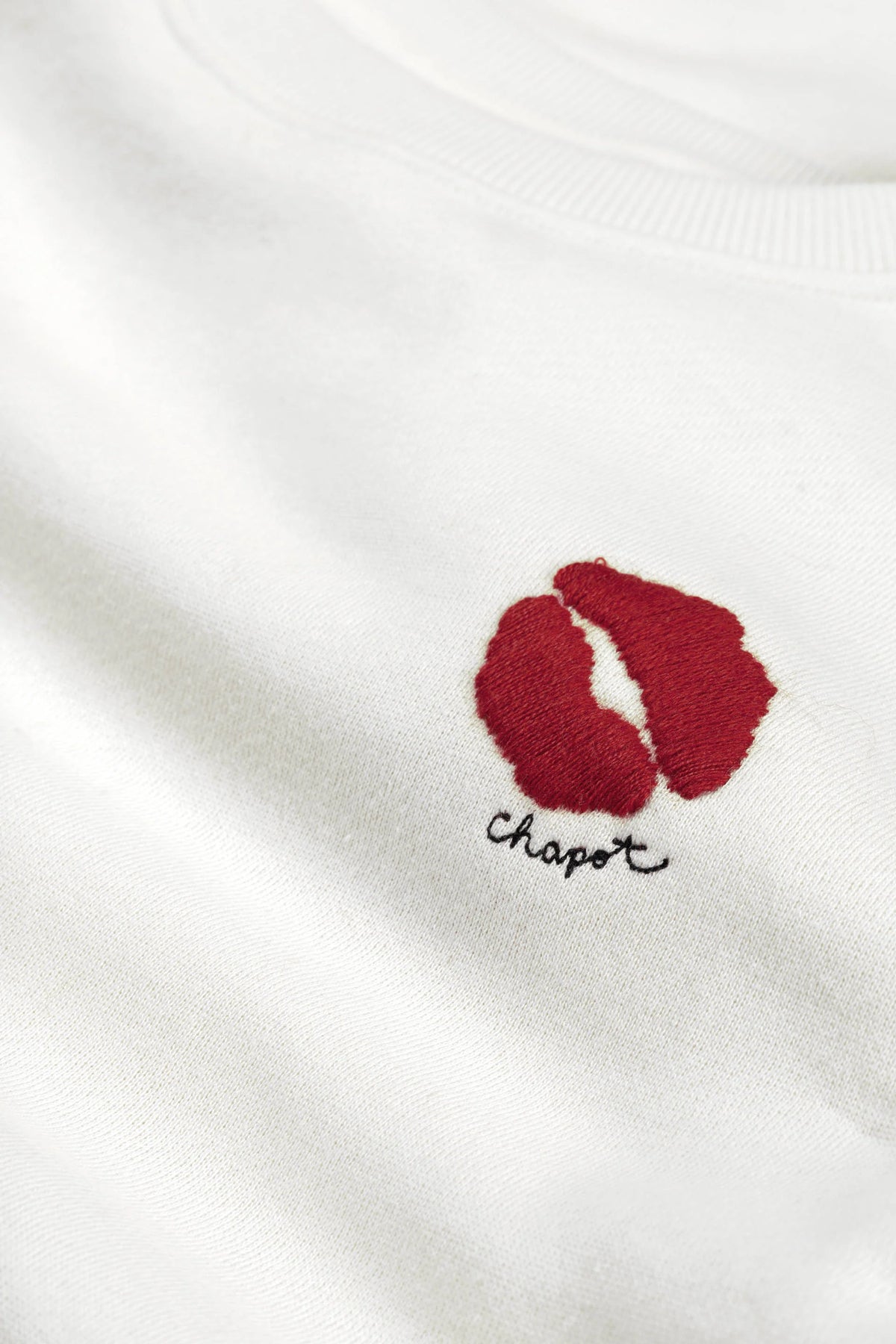 Terry Kiss Sweater - Cosy White