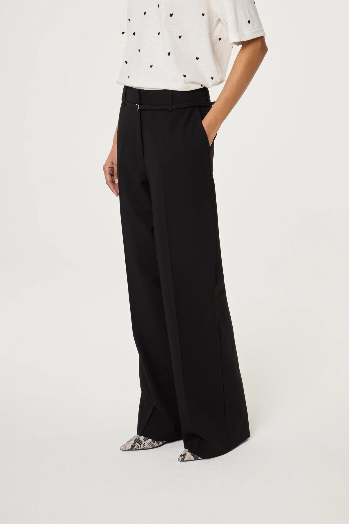 Nelsan Trousers - Black