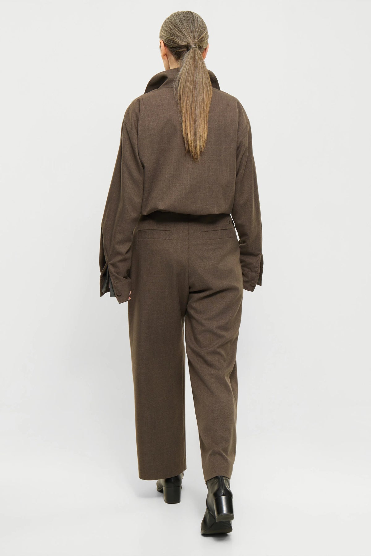 Admira womens´s pant - brown melange
