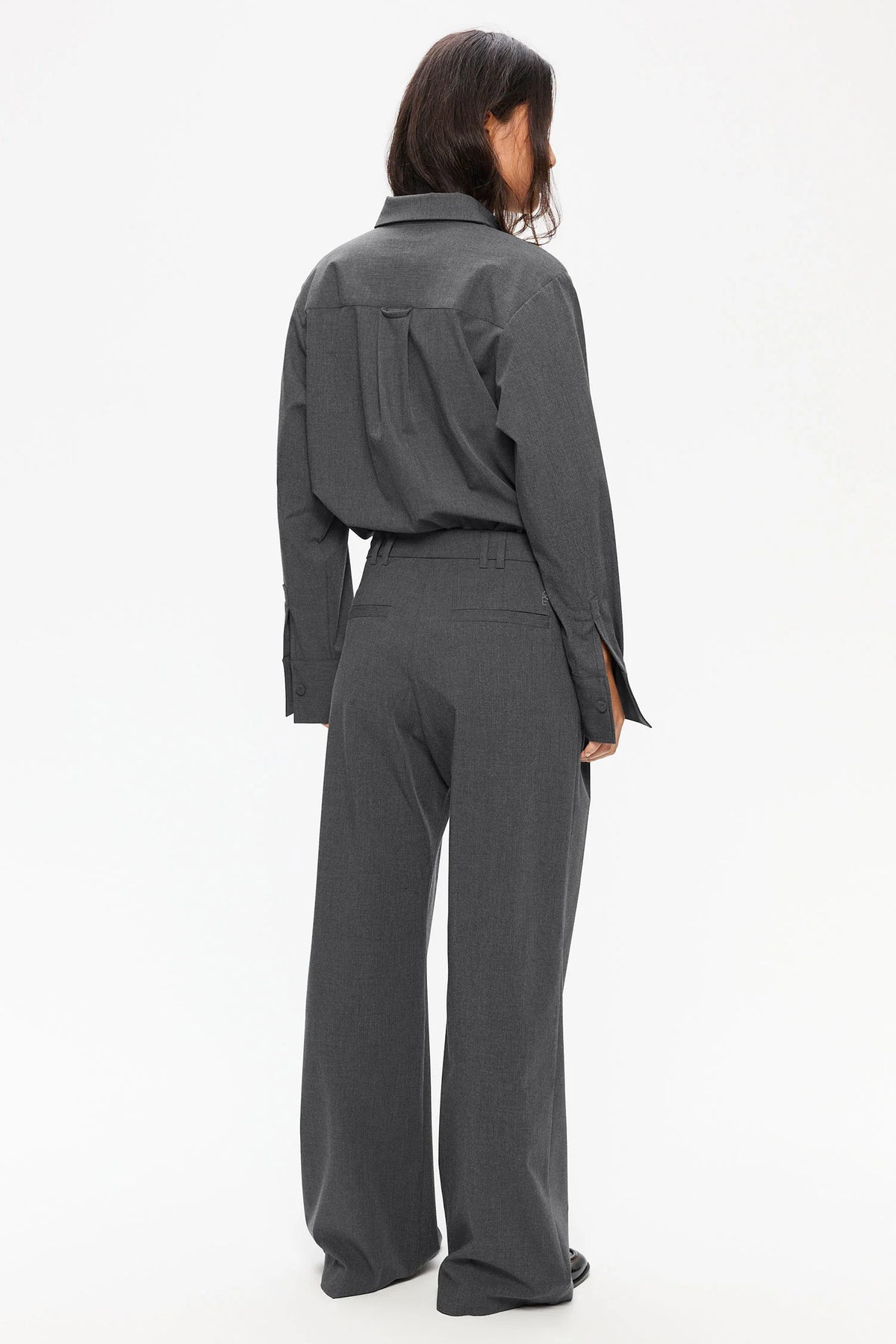Dilay W´s pant - Mid Grey Melange
