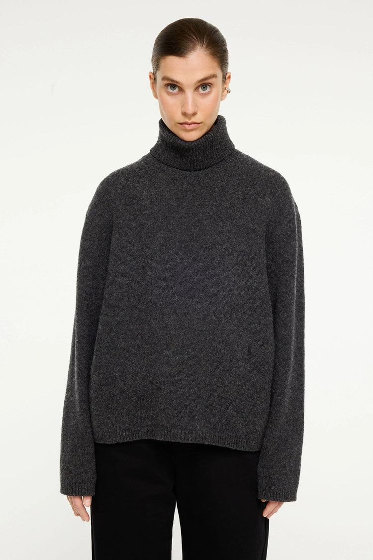 Erelin Knit - Gråmelerad