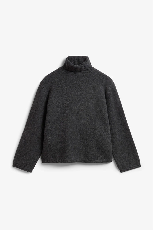 Erelin Knit - Gråmelerad