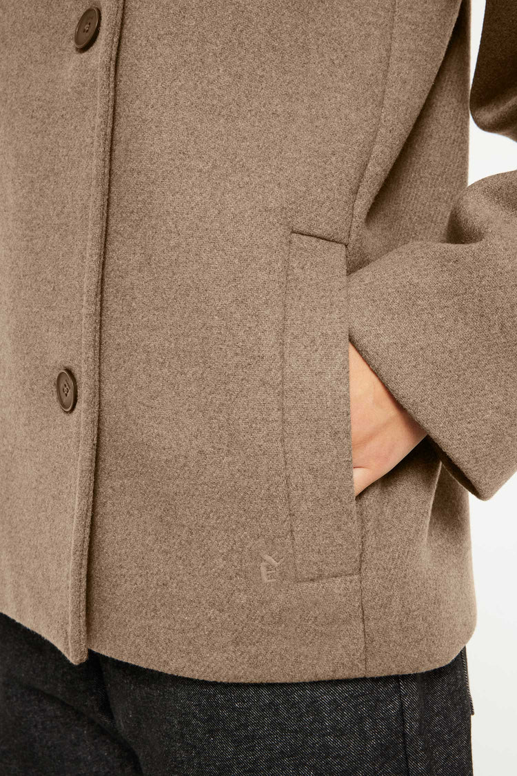 Erijana W´s jacket - beige melange