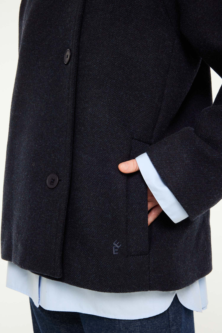 Erijana W´s jacket - 389 navy melange