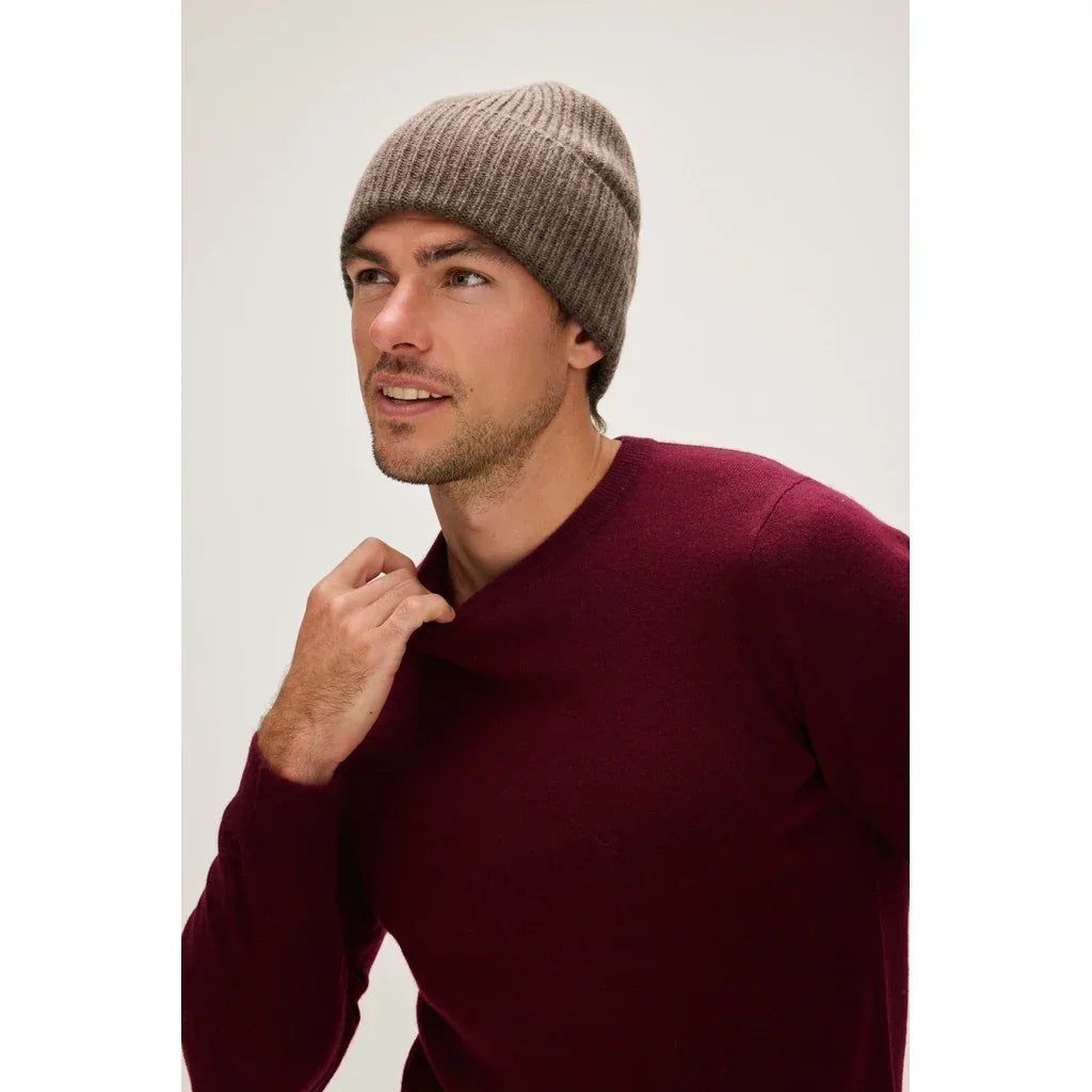 Davida Fold Rib Cap i färgen Cacao