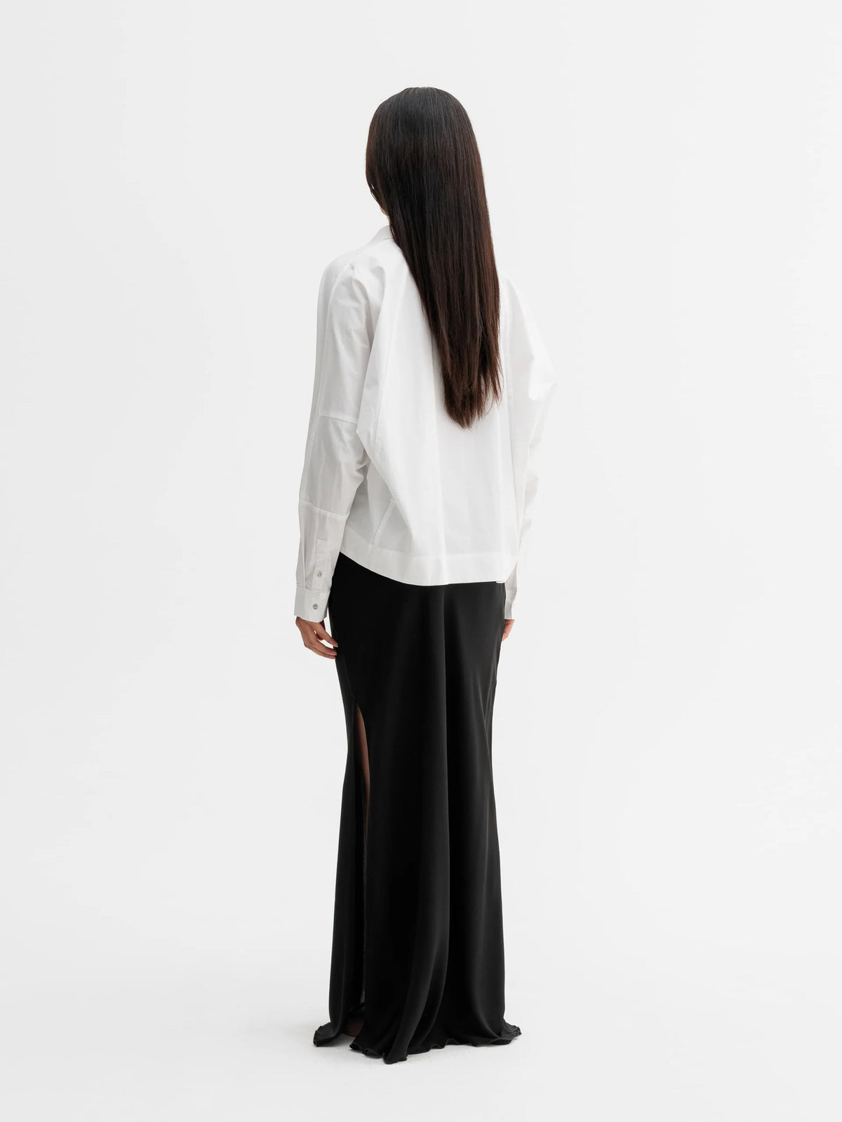 Gigi Poplin Shirt - White