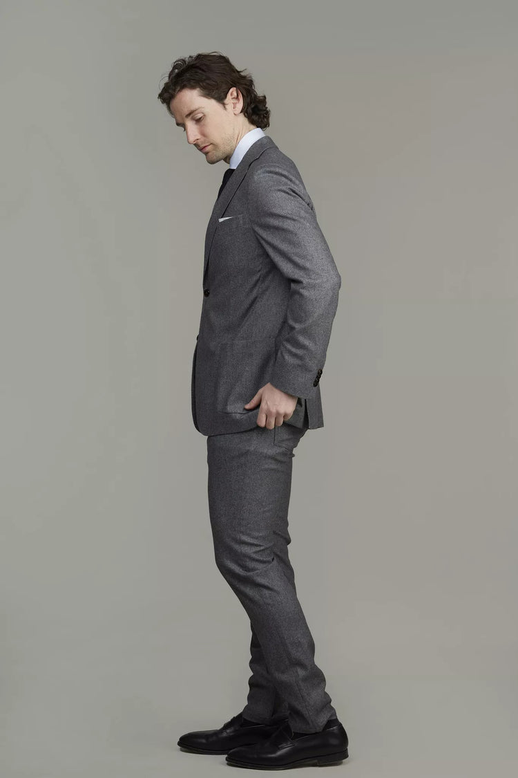 Merano Soft Tailored Blazer - Grey