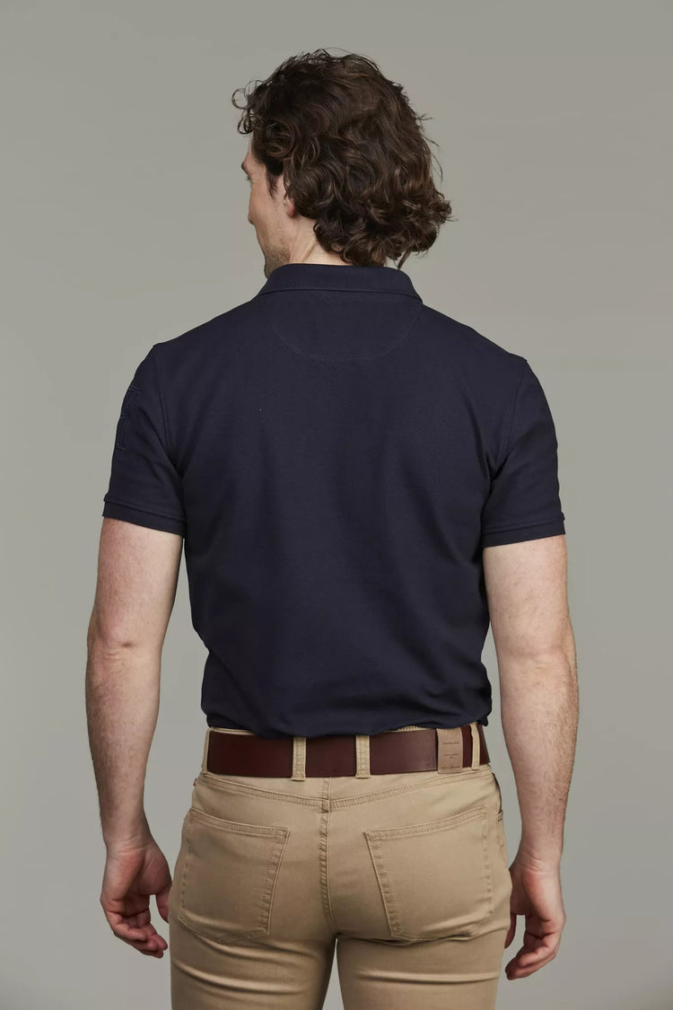 ROUGH STYLE POLO - NAVY