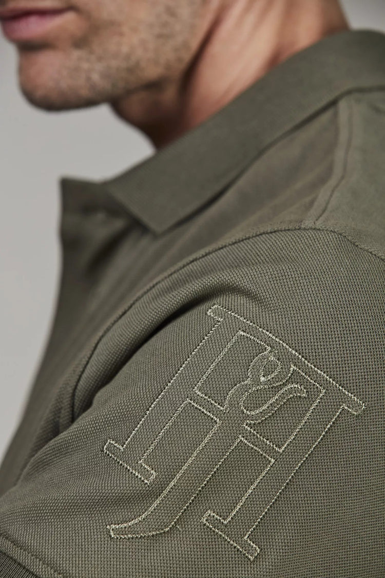 ROUGH STYLE POLO - MOSS GREEN