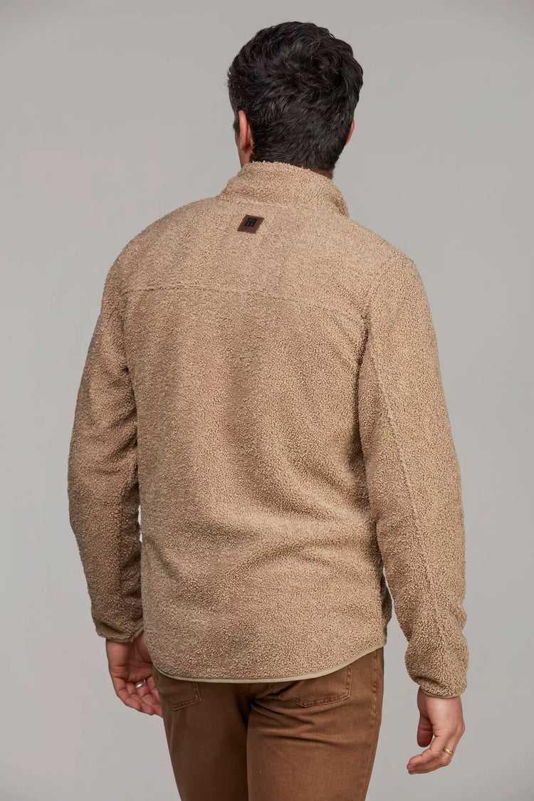 PILE FLEECE JACKET - MOLE