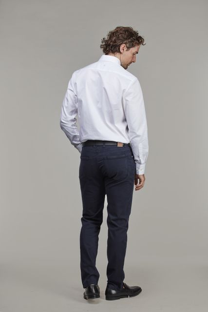 5-PKT CUT'N SEW AERODYN STRETCH - NAVY 49 – baksida