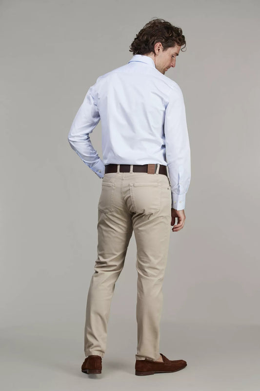 5-PKT CUT'N SEW PAN OXFORD - BEIGE15