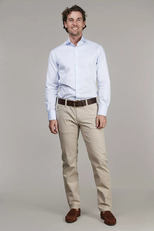 5-PKT CUT'N SEW PAN OXFORD - BEIGE15